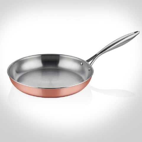 ABM Elite Multi Metal Copper Saute Pan 24cm(A 102ST 24) - iFoodservice Online