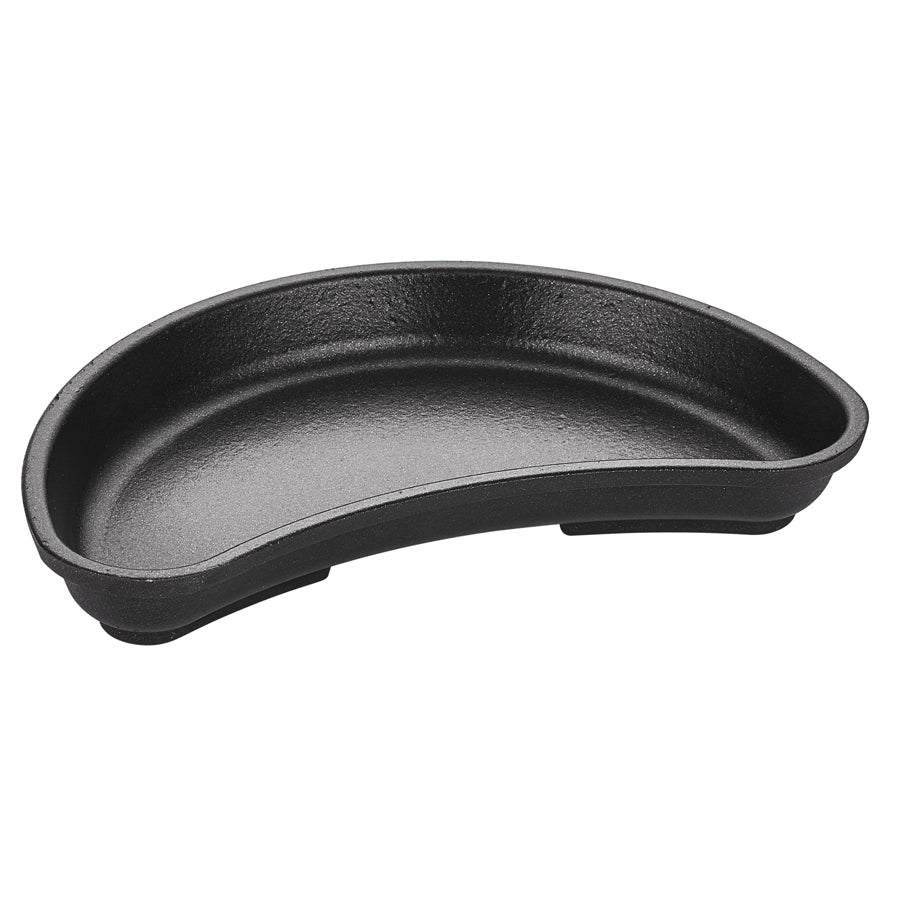 ABM Iron Cast Kidney Shape Fajita Dish 19x10cm (A 120BB 19) - iFoodservice Online