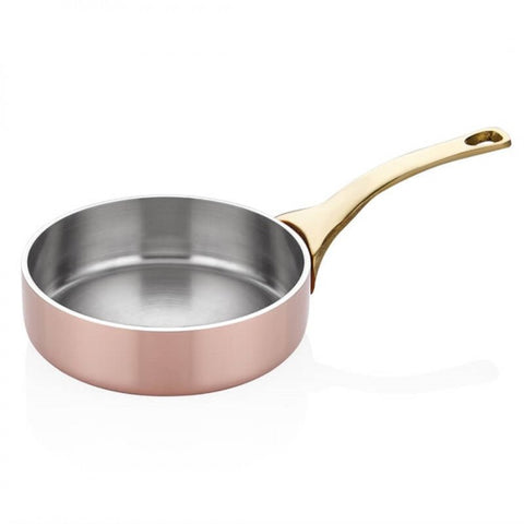 ABM Multi Metal Copper Mini Round Serving Pan 8cm (A 101SO 08) - iFoodservice Online