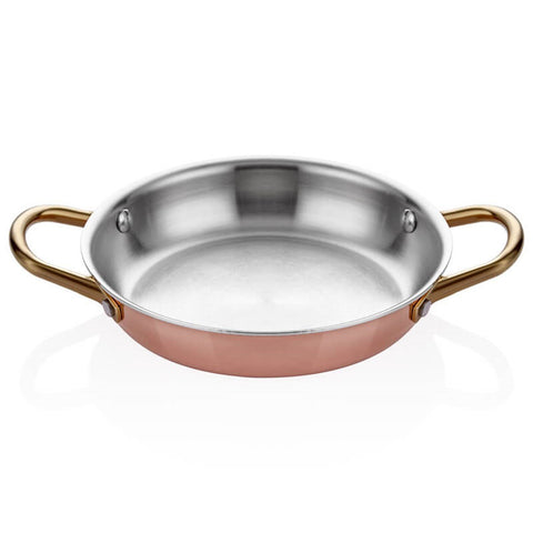 ABM Multi Metal Copper Round Dish 12cm(A 101YS 12) - iFoodservice Online
