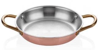 ABM Multi Metal Copper Round Dish 14cm(A 101YS 14) - iFoodservice Online