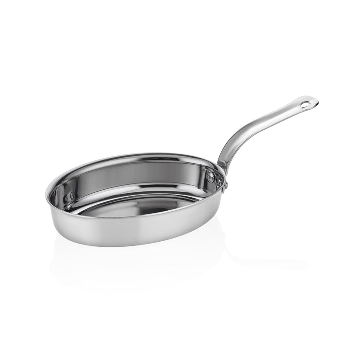 ABM Multi Metal Steel Mini Oval Pan 11X17 cm (A 104OT 17) - iFoodservice Online
