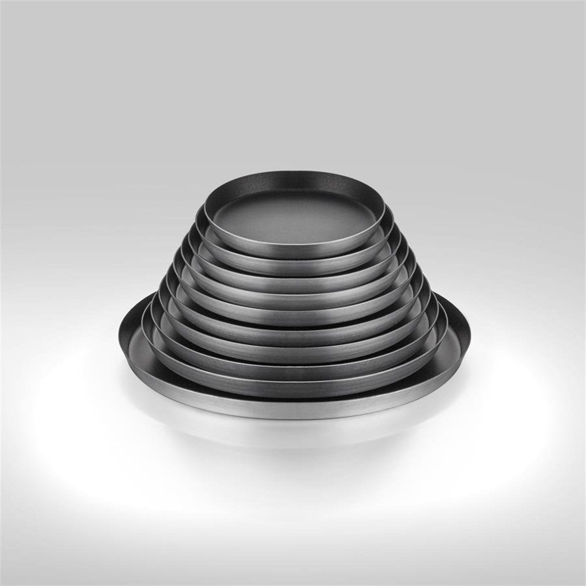 ABM Round Aluminum Pizza Pan 42cm (A 176 42) - iFoodservice Online