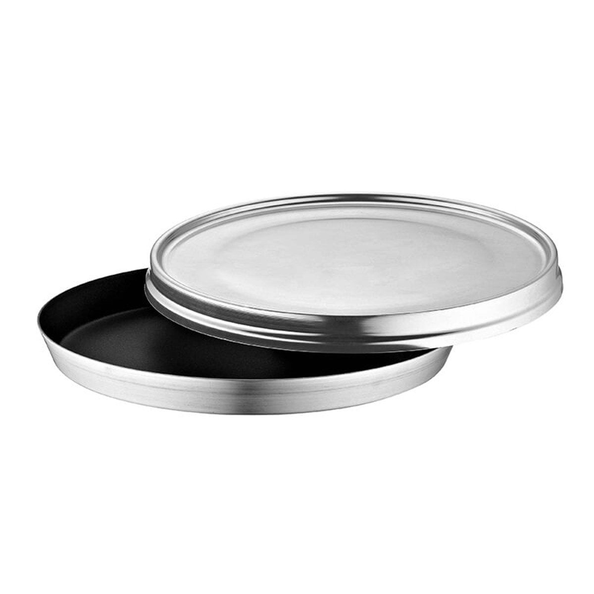 ABM Round Aluminum Pizza Pan With Lid 32cm (A 170 32) - iFoodservice Online