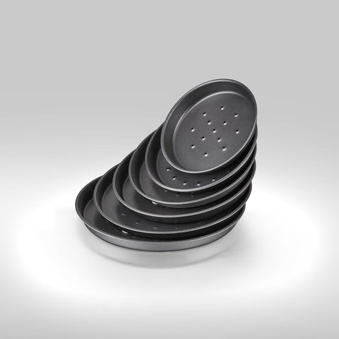 ABM Round Perforated Pizza Pan 50cm (A 143 50) - iFoodservice Online