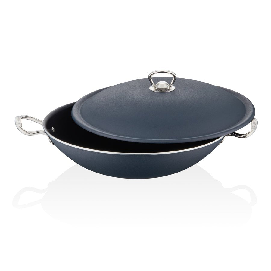 ABM Round Wok Casserole 36cm (A 142 36) - iFoodservice Online