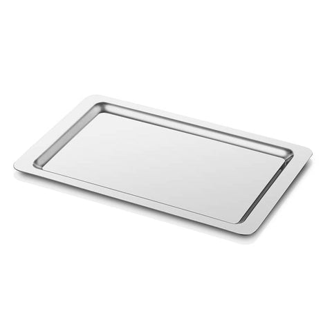 ABM Stainless Steel Rectangle Tray 26x40cm (A 629 40) - iFoodservice Online
