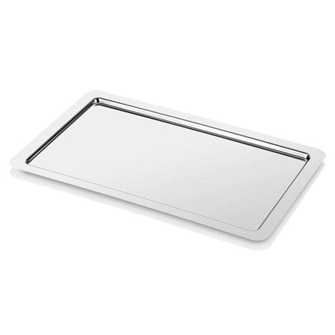 ABM Stainless Steel Rectangle Tray 32x53cm (A 631 53) - iFoodservice Online