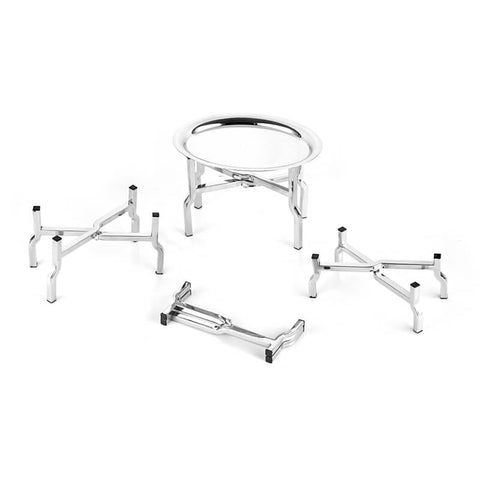 ABM Stainless Steel Round Scissors Raising Stand 22x22x18cm (A 542 03) - iFoodservice Online