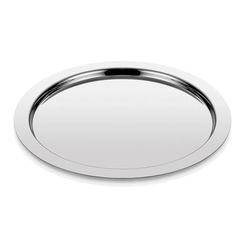 ABM Stainless Steel Round Tray 45cm (A 641 03) - iFoodservice Online