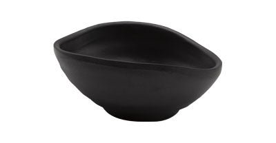 Adrier Matte Black Large Oval Dish - 9.8 X 8 X 4.5 Cm (OSD9880 - MBK) - iFoodservice Online