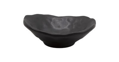 Adrier Matte Black Small Oval Dish - 8.9 X 8 X 3 Cm (OSD8980 - MBK) - iFoodservice Online