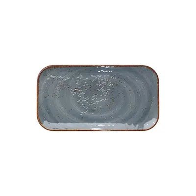Adrier Salsa Summer Blue Rectangular plate - 32.5 x 17.5 cm (68 - GNMP13 - BLUSLS) - iFoodservice Online