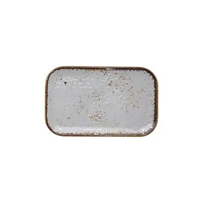Adrier Salsa Winter White Rectangular plate - 26.5 x 16.2 cm (68 - GNMP14 - WHTSLS) - iFoodservice Online