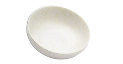 Adrier White Marble Large Round Bowl - 192 Ø X 6.8 Cm High (RBM196 - MWH) - iFoodservice Online