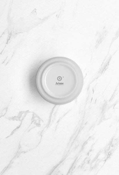 Ariane 3 1/2" Prime - Warm White Porcelain Butter Ramekin - 12/Case (APRARN000075002) - iFoodservice Online