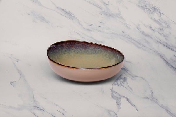 Ariane 5 1/2" Splash Beige Porcelain Coupe Bowl - 8/Case (AVCARN257022014) - iFoodservice Online