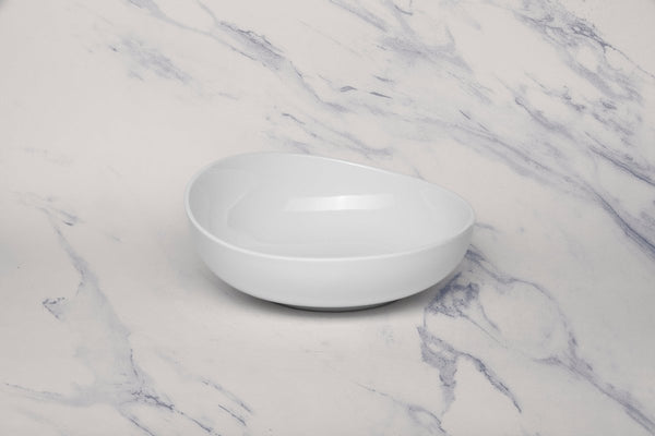 Ariane 8 1/4" Vital Coupe - Warm White Porcelain Coupe Bowl - 4/Case (AVCARN000022021) - iFoodservice Online