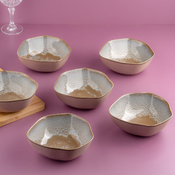 Ariane Earth 3 3/4" Mohenjodaro Porcelain Bowl - 12/Case (AERARNC98022010) - iFoodservice Online