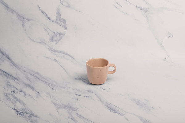 Ariane Earth 3 Oz Creamy Sand Dots Porcelain Expresso Cup - 12/Case (AERARN512044009) - iFoodservice Online