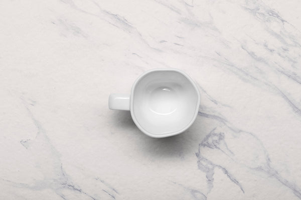 Ariane Earth 3 Oz Earth - Warm White Porcelain Expresso Cup - 12/Case (AERARN000044009) - iFoodservice Online