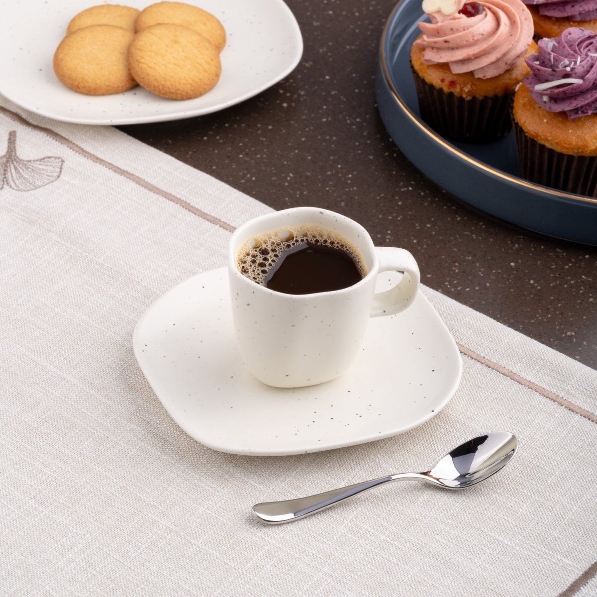 Ariane Earth 3 Oz White Porcelain Expresso Cup - 12/Case (AERARN508044009) - iFoodservice Online