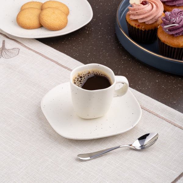 Ariane Earth 3 Oz White Porcelain Expresso Cup - 12/Case (AERARN508044009) - iFoodservice Online