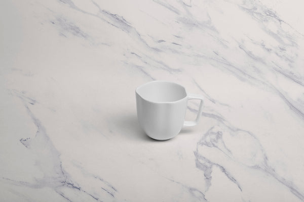 Ariane Earth 9 1/8 Oz Earth - Warm White Porcelain Cup - 12/Case (AERARN000044027) - iFoodservice Online