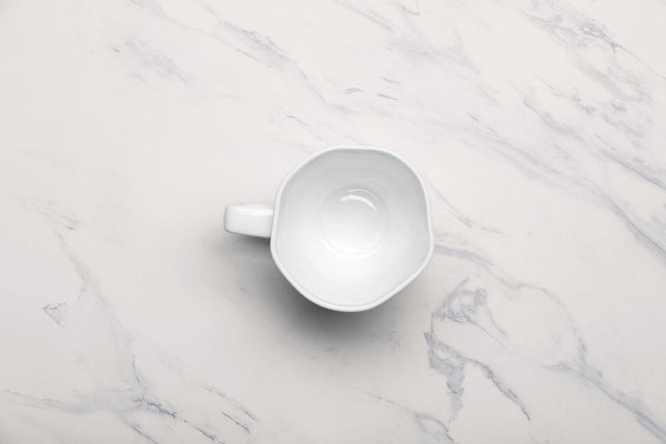 Ariane Earth 9 1/8 Oz Earth - Warm White Porcelain Cup - 12/Case (AERARN000044027) - iFoodservice Online