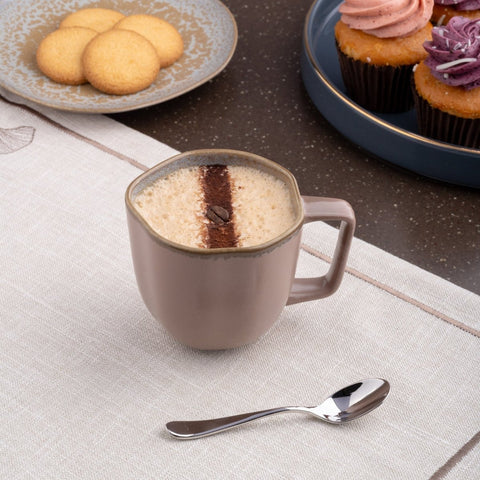 Ariane Earth 9 1/8 Oz Mohenjodaro Porcelain Cup - 12/Case (AERARNC98044027) - iFoodservice Online