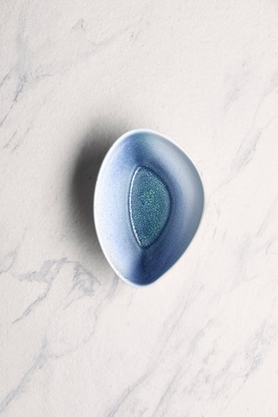 Ariane Island 4 5/7" Lir Porcelain Triangle Bowl - 8/Case (AISARND65022012) - iFoodservice Online