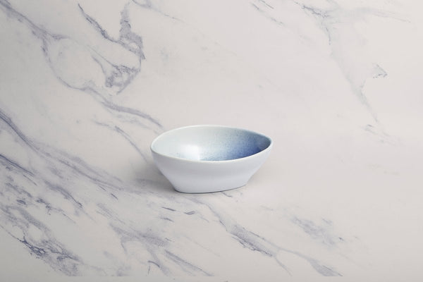 Ariane Island 5 1/2" Lir Porcelain Triangle Bowl - 8/Case (AISARND65022014) - iFoodservice Online