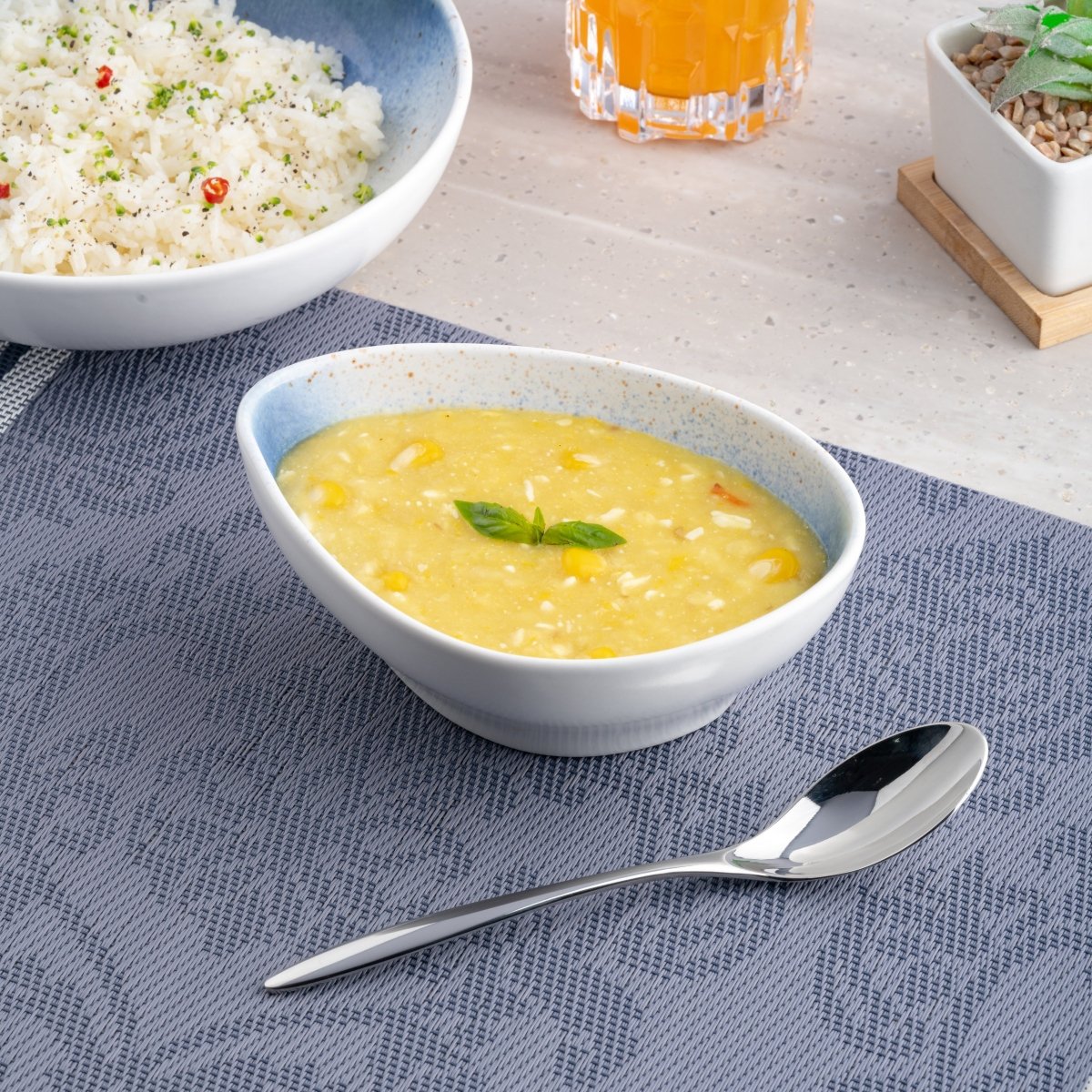 Ariane Island 5 1/2" Lir Porcelain Triangle Bowl - 8/Case (AISARND65022014) - iFoodservice Online