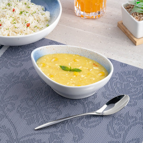 Ariane Island 5 1/2" Lir Porcelain Triangle Bowl - 8/Case (AISARND65022014) - iFoodservice Online