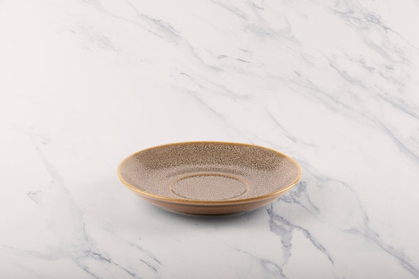 Ariane Juliet 6" Freckles Porcelain Tea Saucer - 12/Case (AJLARNC97014001) - iFoodservice Online