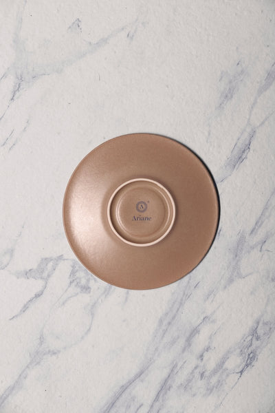 Ariane Laps 6 2/7" Splash Denim Porcelain Saucer - 12/Case (ALPARND53014016) - iFoodservice Online