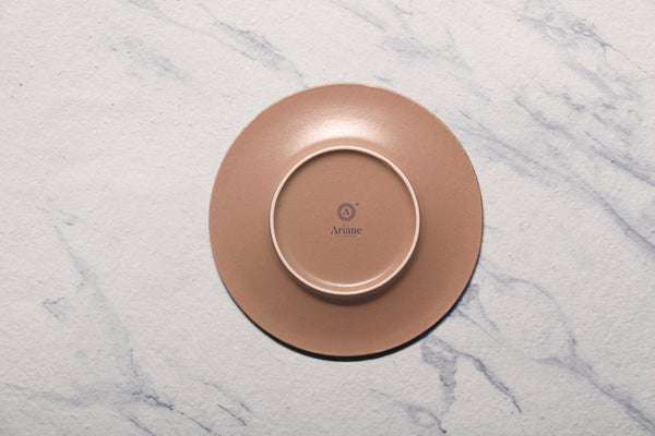 Ariane Laps 9" Splash Denim Porcelain Deep Plate - 6/Case (ALPARND53012023) - iFoodservice Online