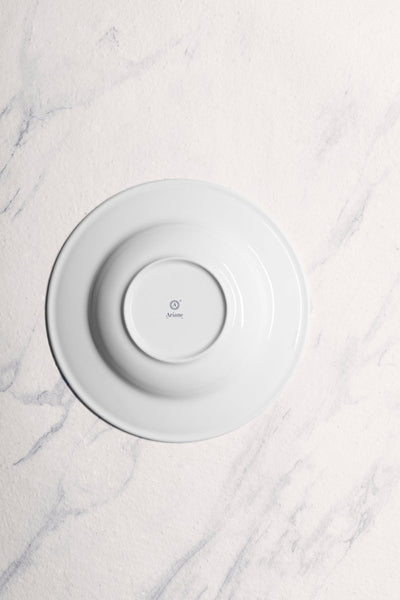 Ariane Prime 10 1/4" Twister Brown Mokka Porcelain Deep Plate - 6/Case (APRARN263012026) - iFoodservice Online