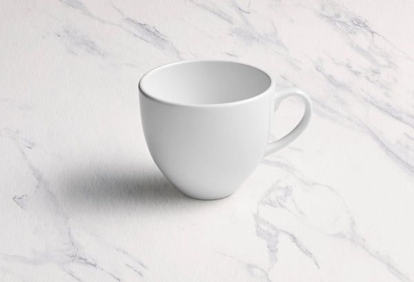 Ariane Prime 11 1/2 Oz Prime - Warm White Porcelain Italian Cup - 6/Case (APRARN000044034) - iFoodservice Online