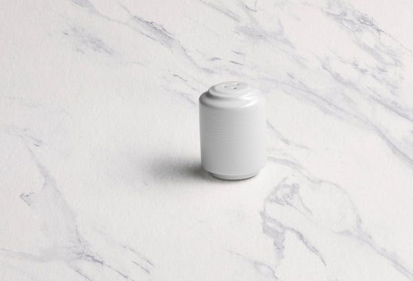 Ariane Prime 2 1/5" Red Orba Porcelain Salt Shaker - 12/Case (APRARN121071001) - iFoodservice Online