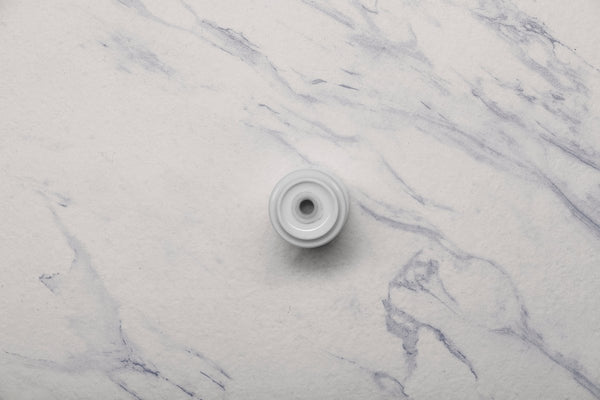 Ariane Prime 2 1/5" White Orba Porcelain Pepper Shaker - 12/Case (APRARN121072001) - iFoodservice Online