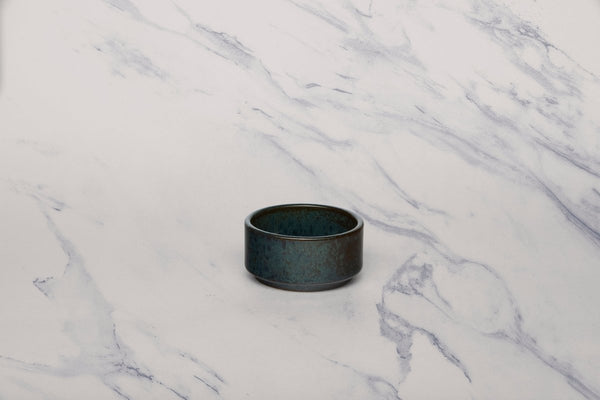 Ariane Prime 2 3/4" White Equinox Porcelain Butter Ramekin - 12/Case (APRARND66075001) - iFoodservice Online