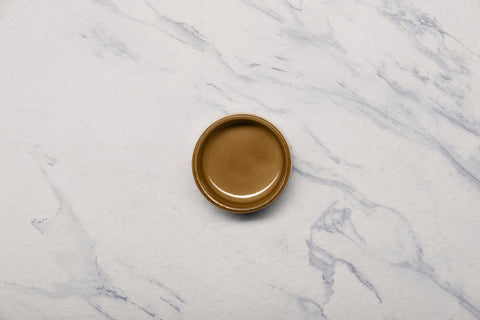 Ariane Prime 2 3/4" White Freckles Porcelain Butter Ramekin - 12/Case (APRARND55075001) - iFoodservice Online