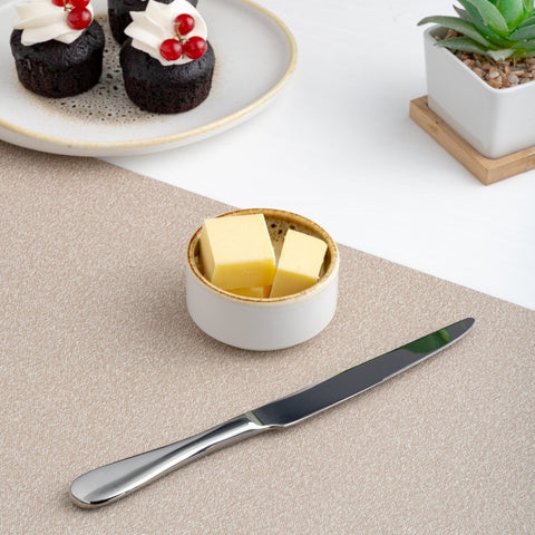 Ariane Prime 2 3/4" White Jaguar Porcelain Butter Ramekin - 12/Case (APRARND51075001) - iFoodservice Online