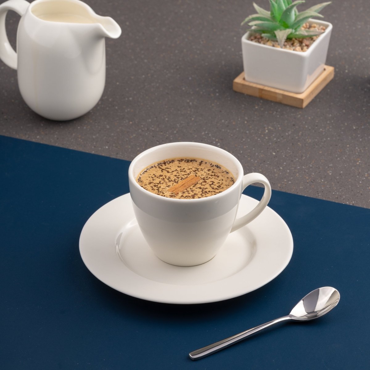 Ariane Prime 3 Oz Prime - Warm White Porcelain Italian Cup - 12/Case (APRARN000044009) - iFoodservice Online