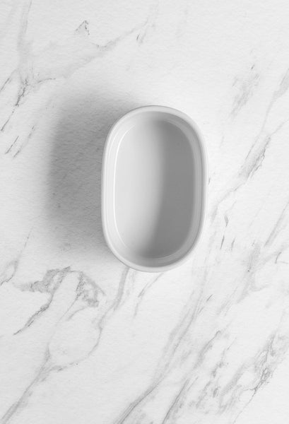 Ariane Prime 4 1/3" White Eclipse Porcelain Sugar Pack Holder - 12/Case (APRARN120077002) - iFoodservice Online