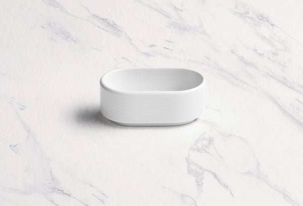 Ariane Prime 4 1/3" White Porcelain Sugar Pack Holder - 12/Case (APRARN121077002) - iFoodservice Online