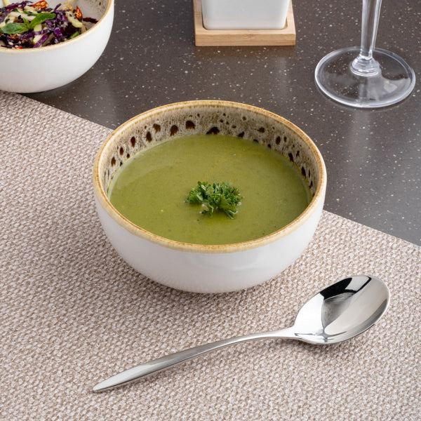 Ariane Prime 5 1/2" Jaguar White Porcelain Bowl - 8/Case (APRARND51022014) - iFoodservice Online