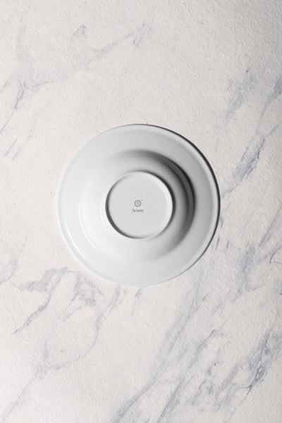 Ariane Prime 9" White Eclipse Porcelain Deep Plate - 12/Case (APRARN120012023) - iFoodservice Online