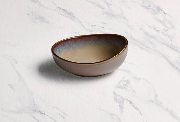 Ariane Vital Coupe 4 5/7" Splash Beige Porcelain Bowl - 12/Case (AVCARN257022012) - iFoodservice Online